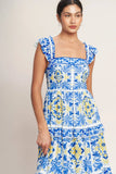 SALTY AIR SWEETHEART BLUE MAXI DRESS