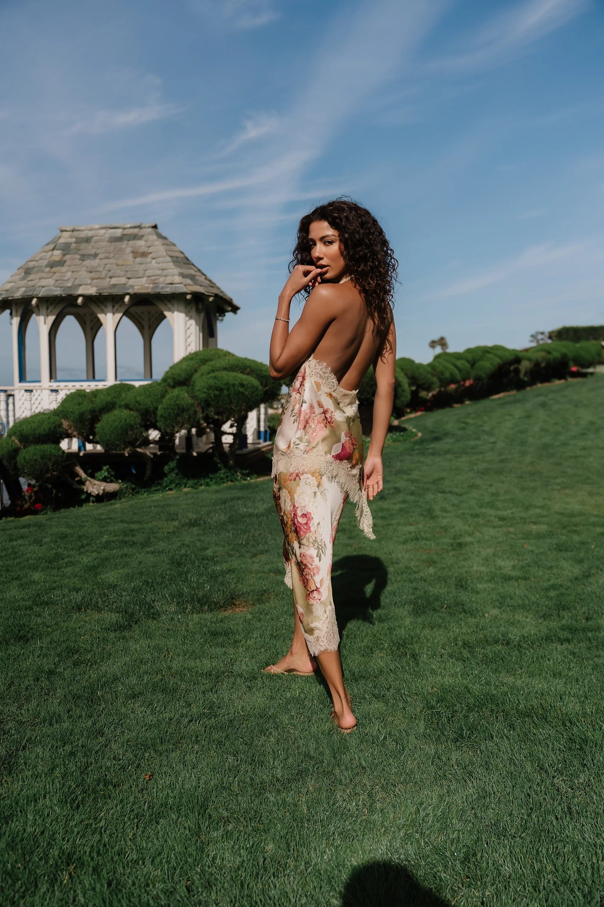 Victoria Floral Maxi Skirt