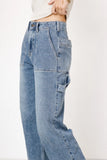 Imani Straight Leg Utility Jeans FINAL SALE