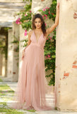 Sydney Maxi Dress Blush Tulle Dress