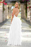 Size XS Alances Maxi Dress White Tulle FINAL SALE