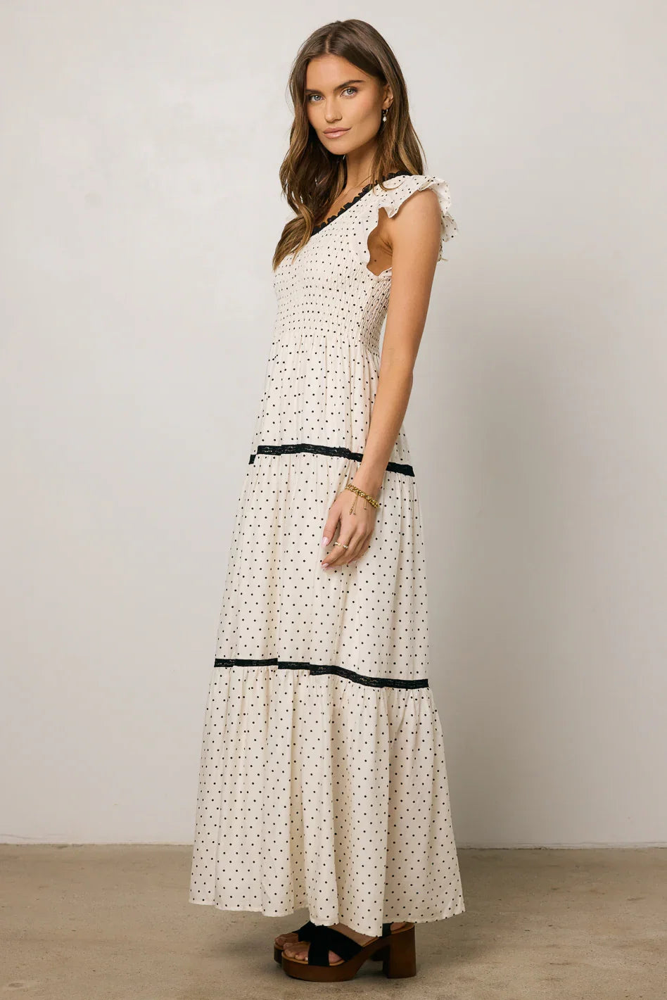 Faraday Polka Dot Maxi Dress FINAL SALE