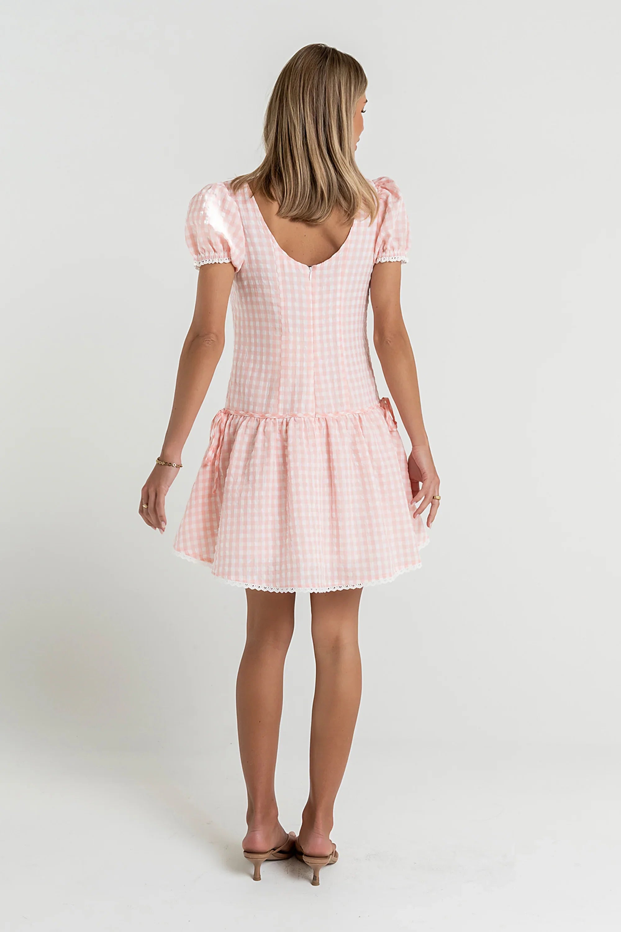 Chance Gingham Mini Dress