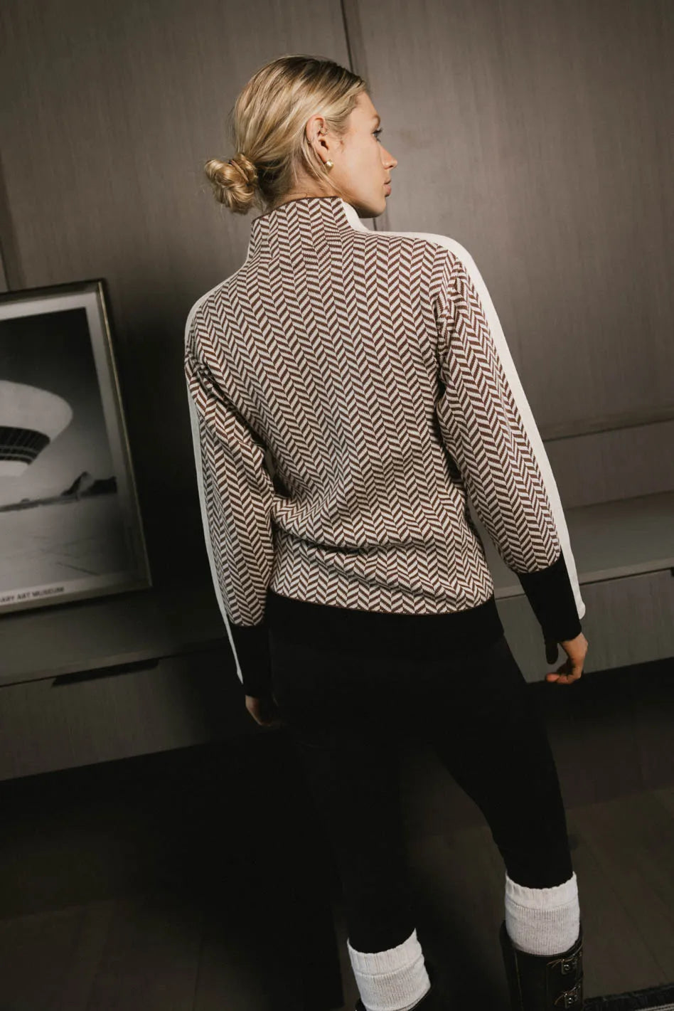 Fér Böhme Herringbone Sweater FINAL SALE