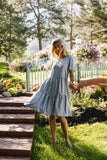 Vinnny Chambray Midi Dress FINAL SALE