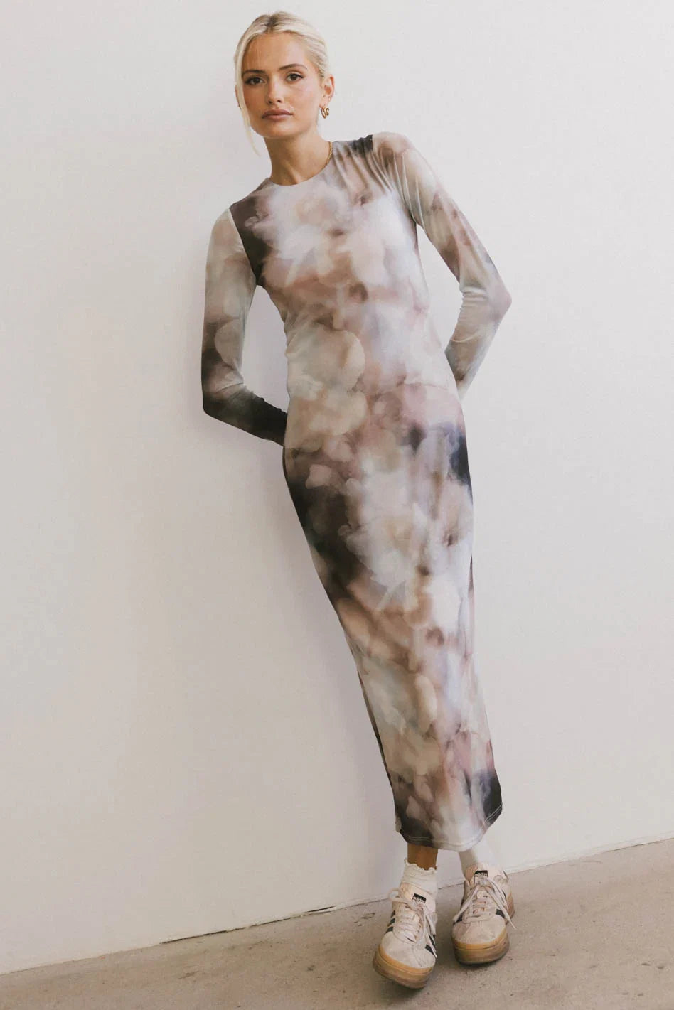 Jamie Watercolor Bodycon Dress FINAL SALE