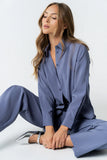 Tacie Button Up in Blue