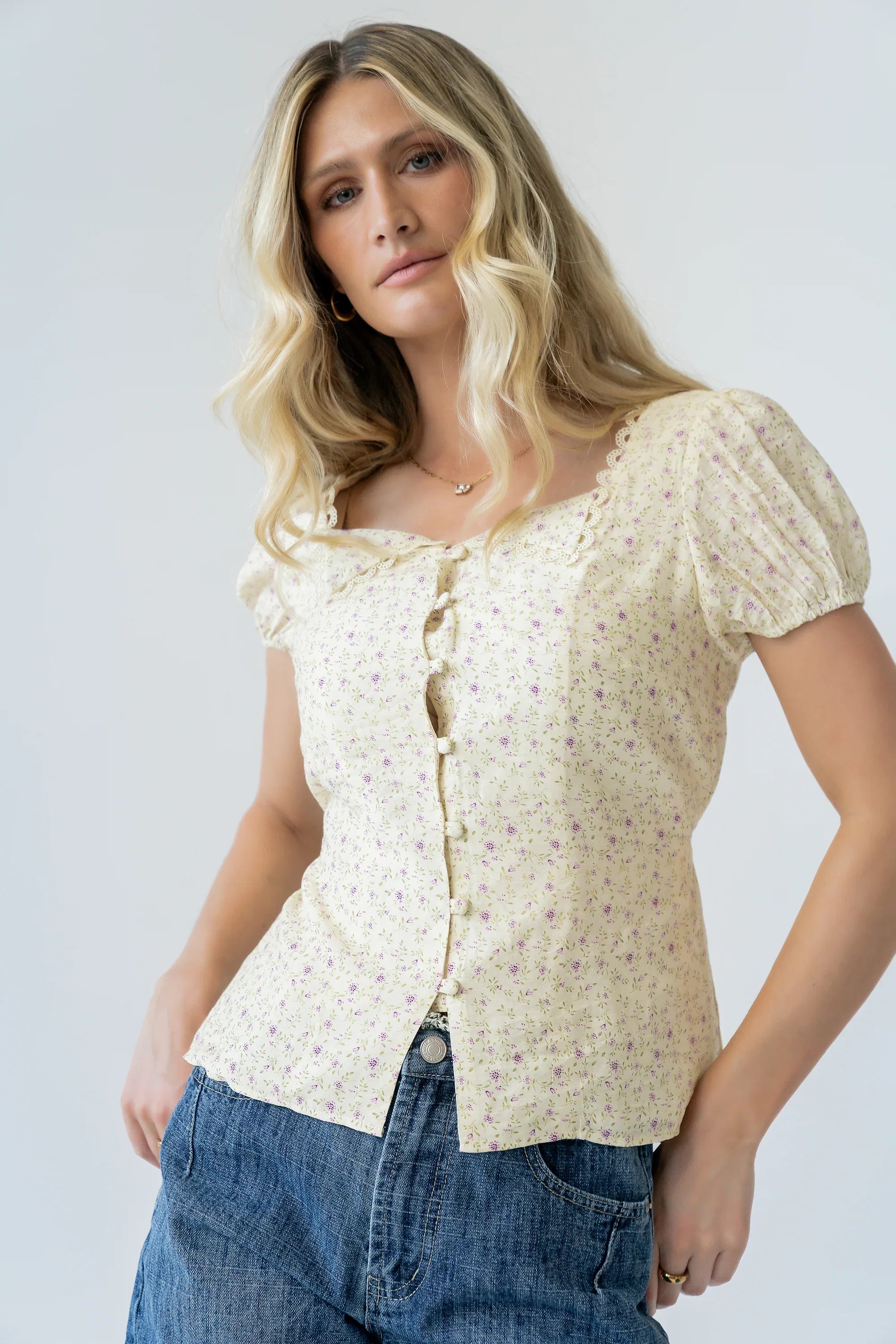 Karlie Floral Blouse