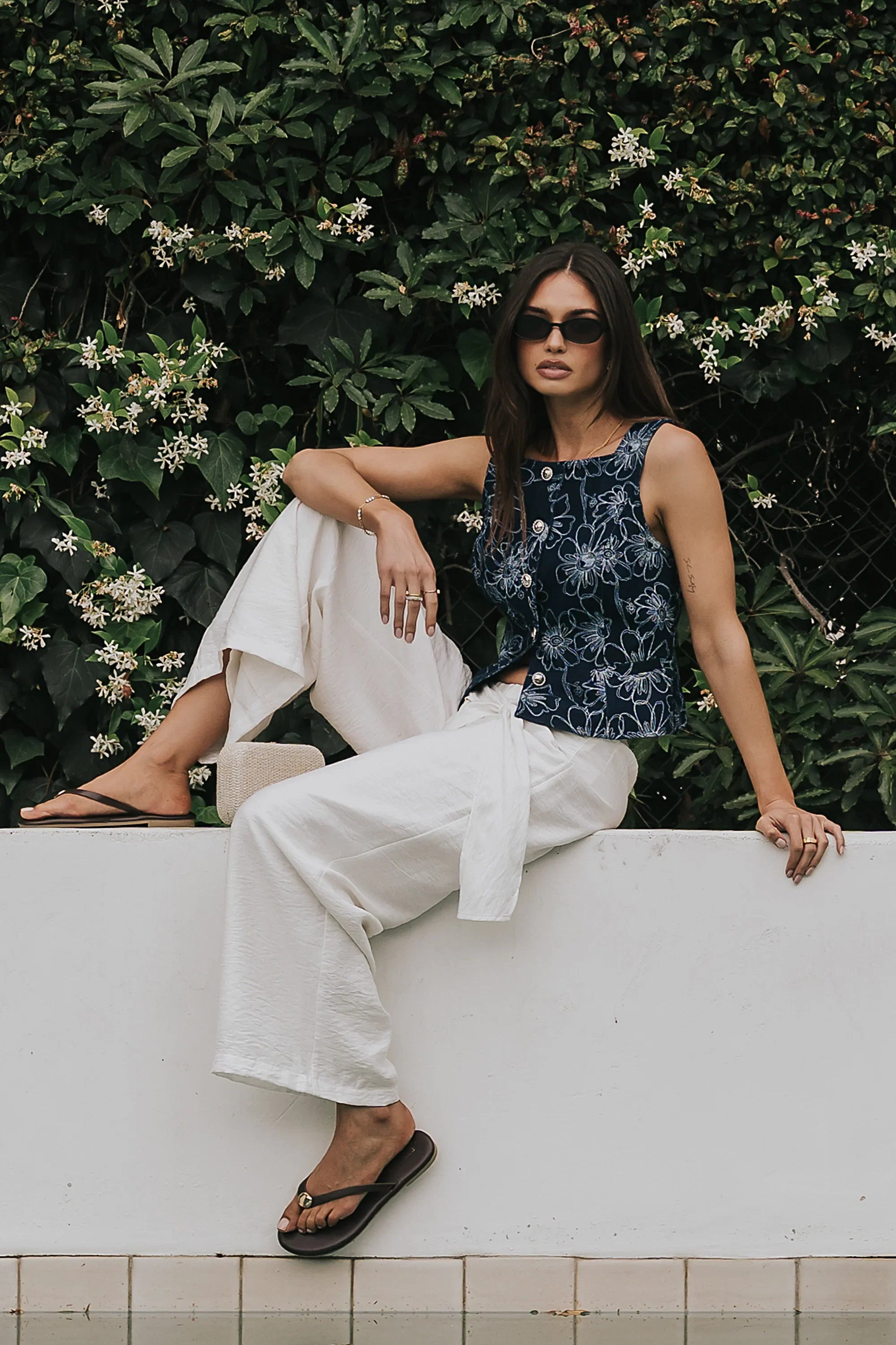 Regina Floral Vest