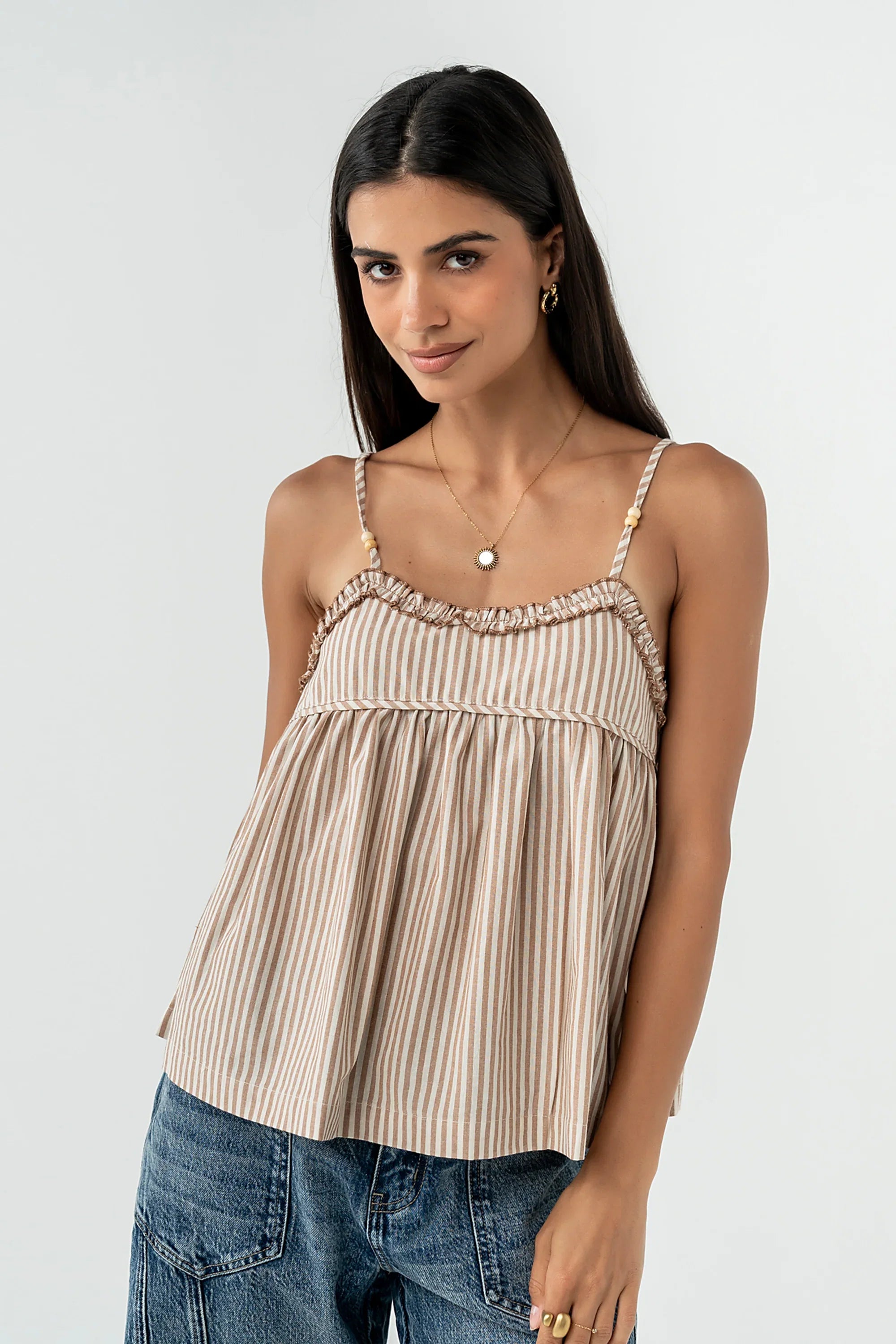 Becky Striped Tank Top