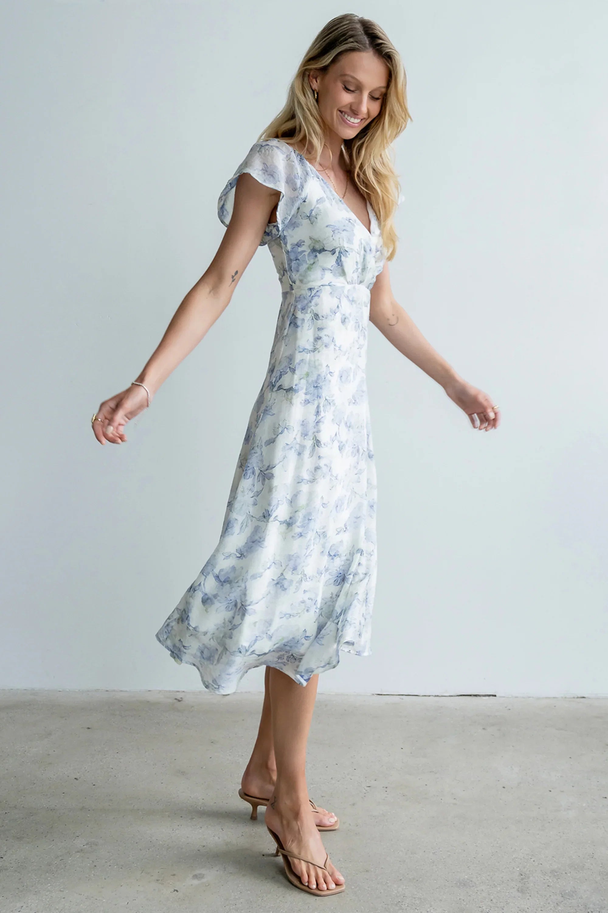 Andie Floral Midi Dress