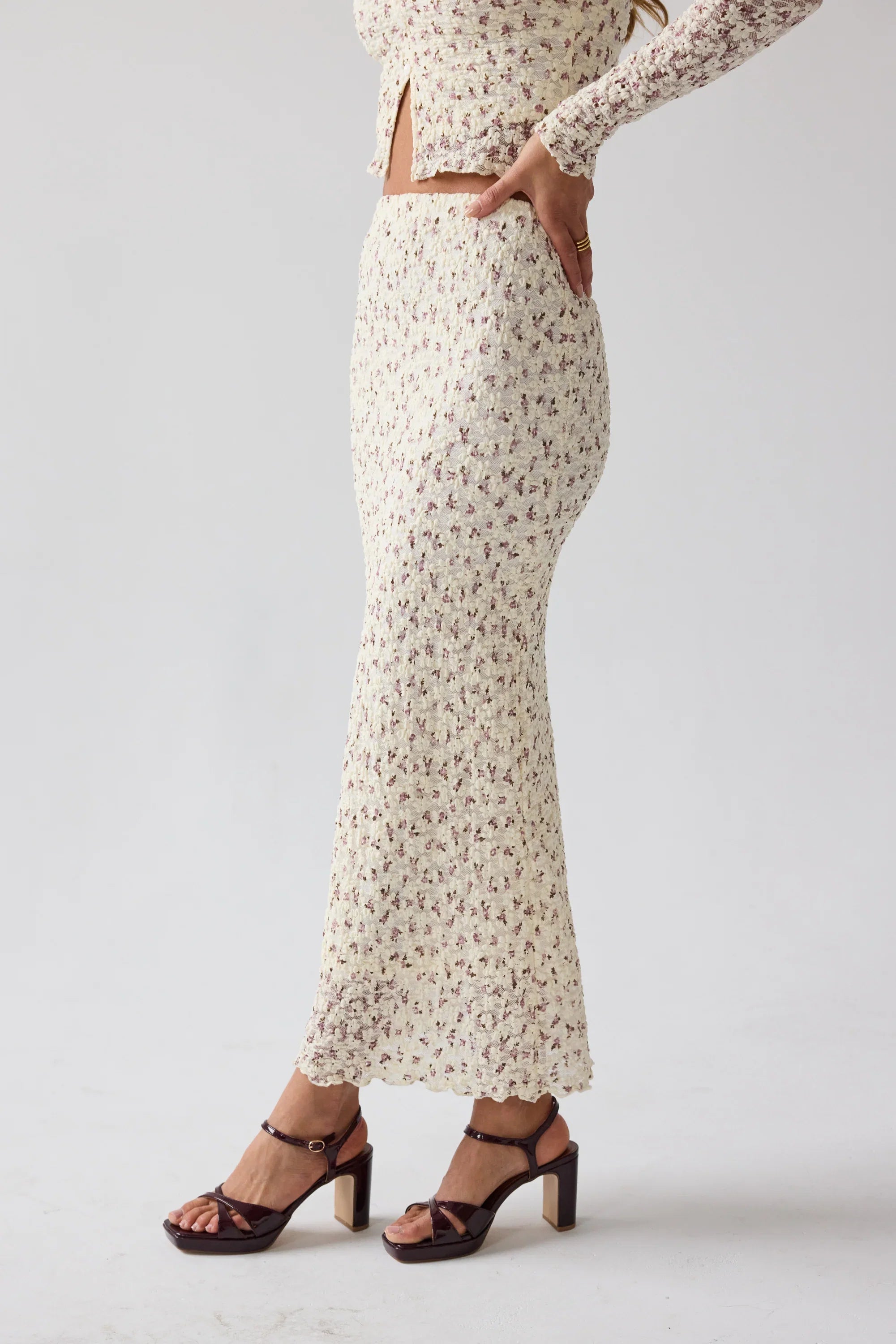Reggie Floral Maxi Skirt