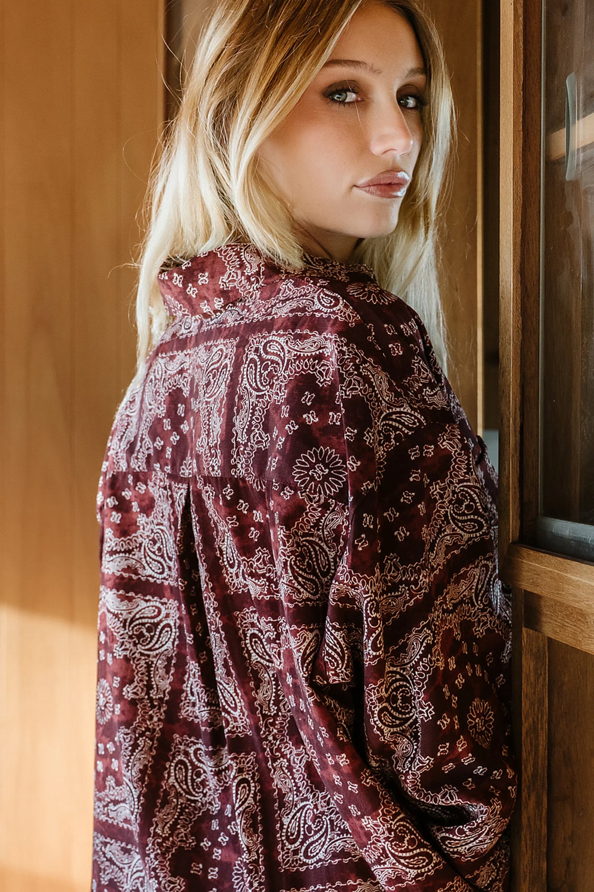 Diana Oversized Button Up
