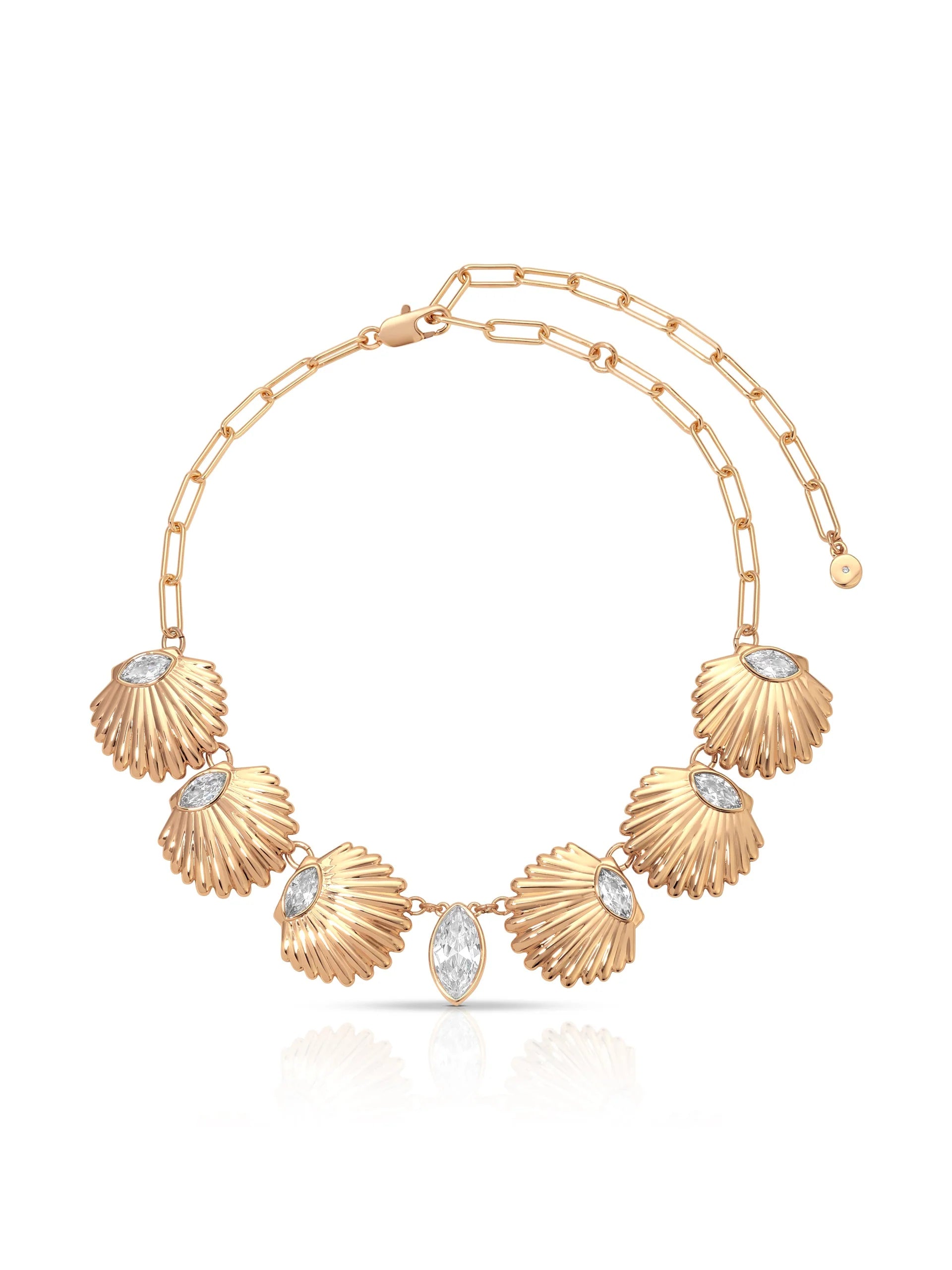 Santorini Shell Choker Necklace