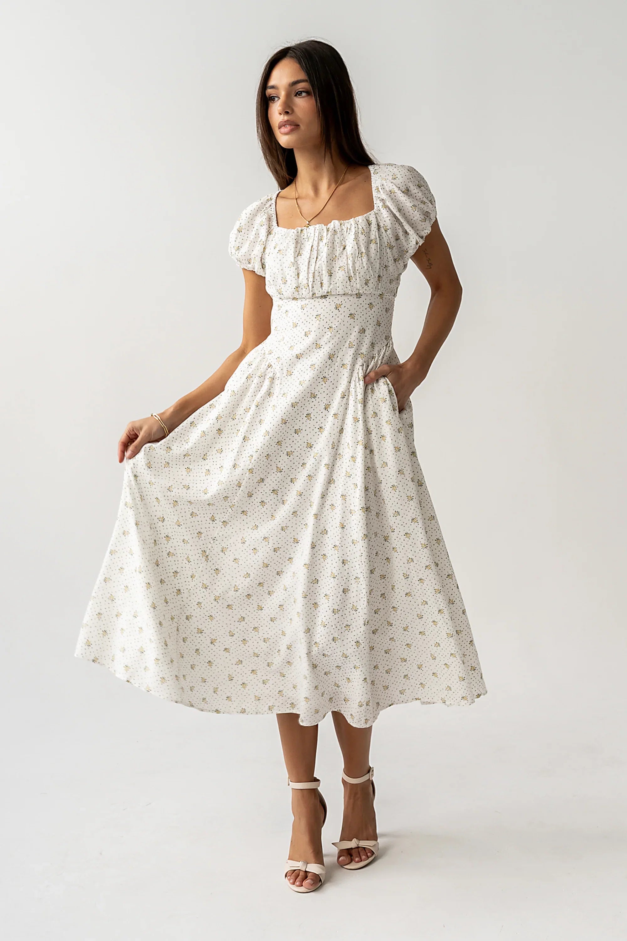 Freda Floral Maxi Dress