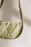 Whimsy Quilted Bag in Sage FINAL SALE