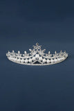 Rhinestone Pearl Wedding Tiara