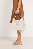 Quincy Crossbody Bag in Ivory FINAL SALE