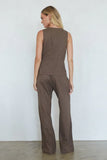 Rina Button Up Vest