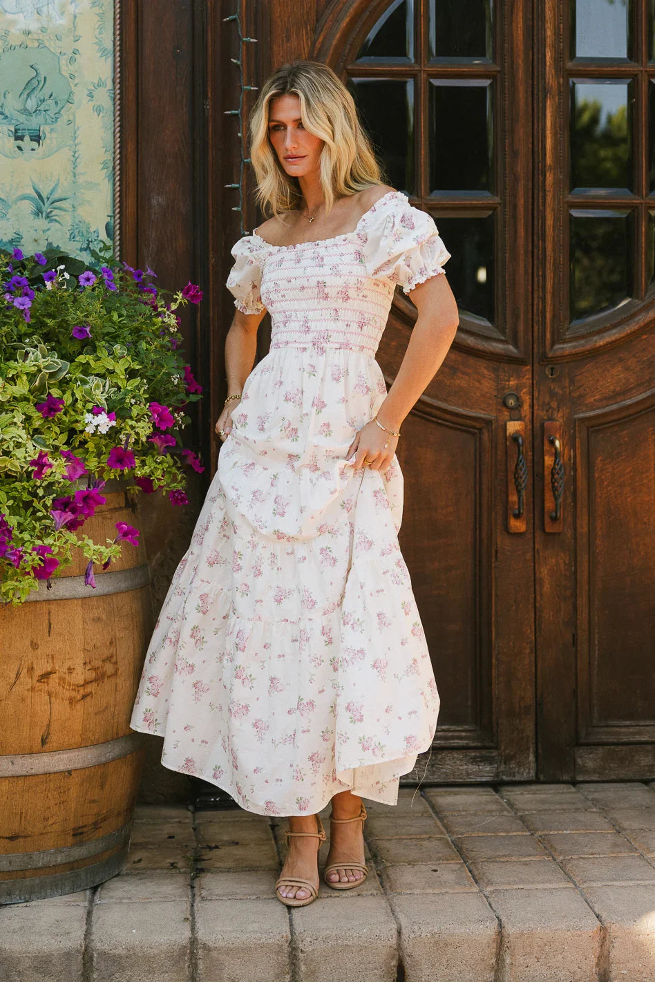 Sable Smocked Maxi Dress FINAL SALE