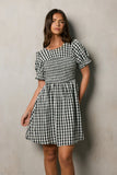 Shailee Smocked Mini Dress FINAL SALE