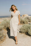 Metzli Ribbon Trim Maxi Dress FINAL SALE