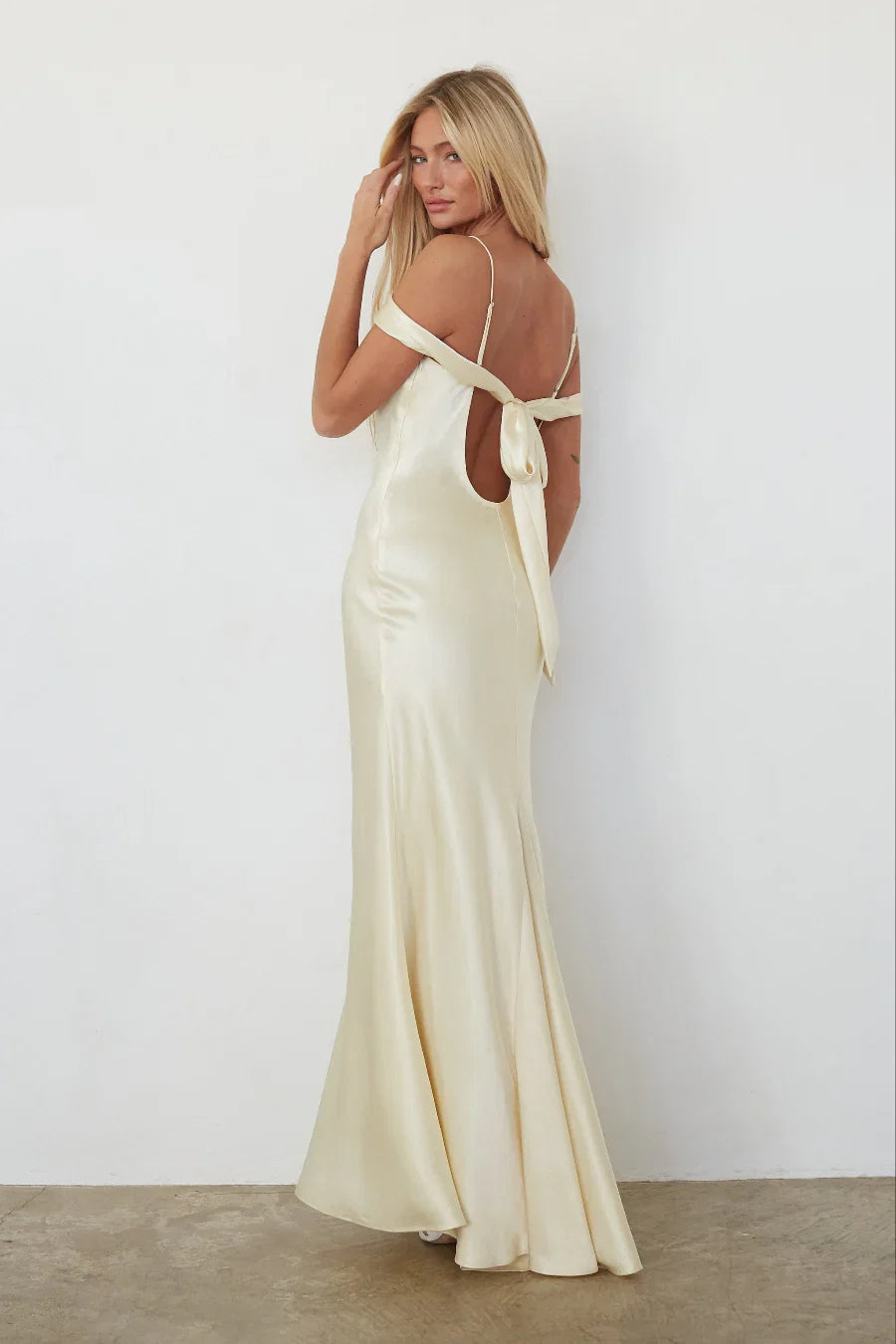 Aileen Off the Shoulder Maxi Dress
