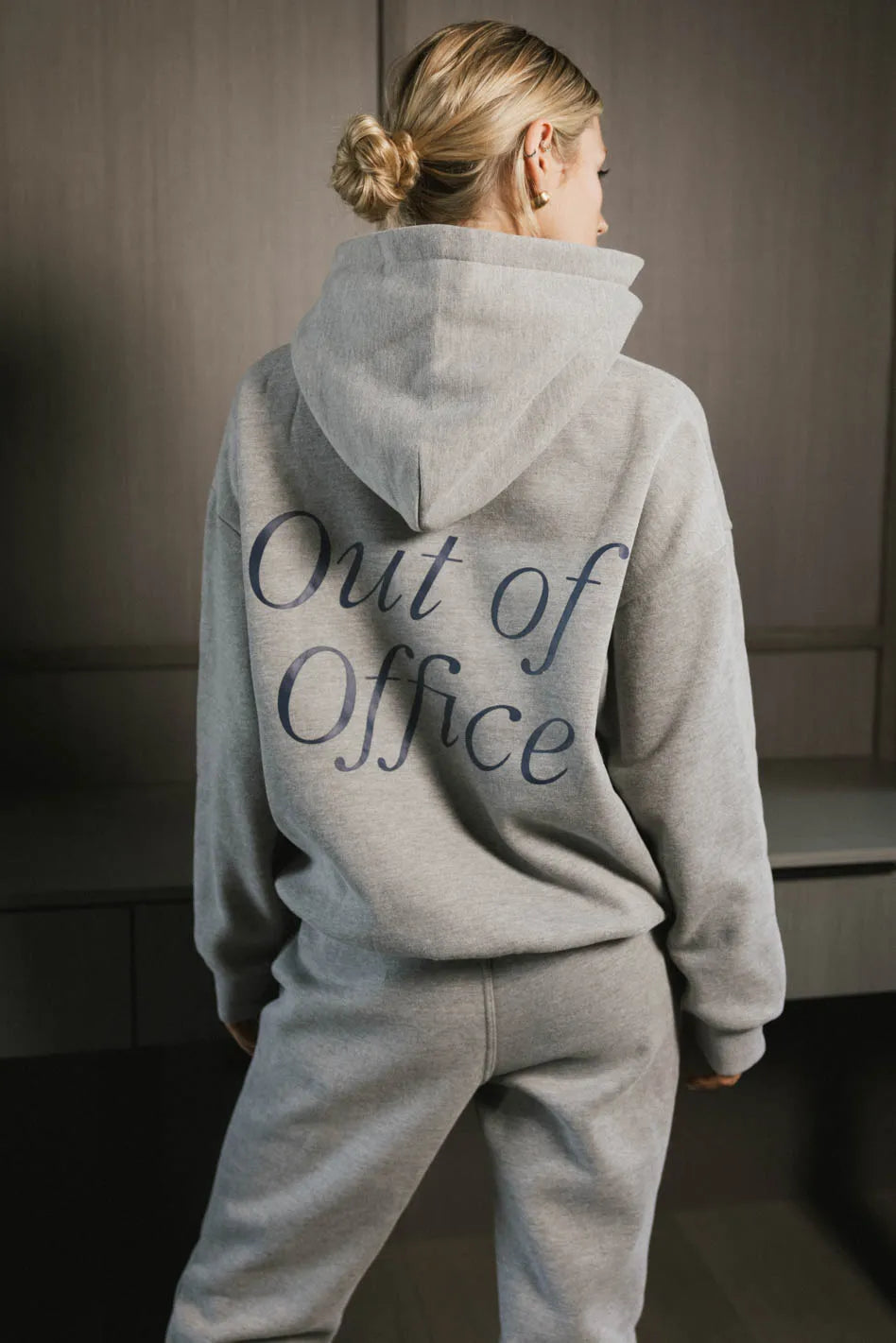 Out of Office Sweatshirt in Heather Grey FINAL SALE
