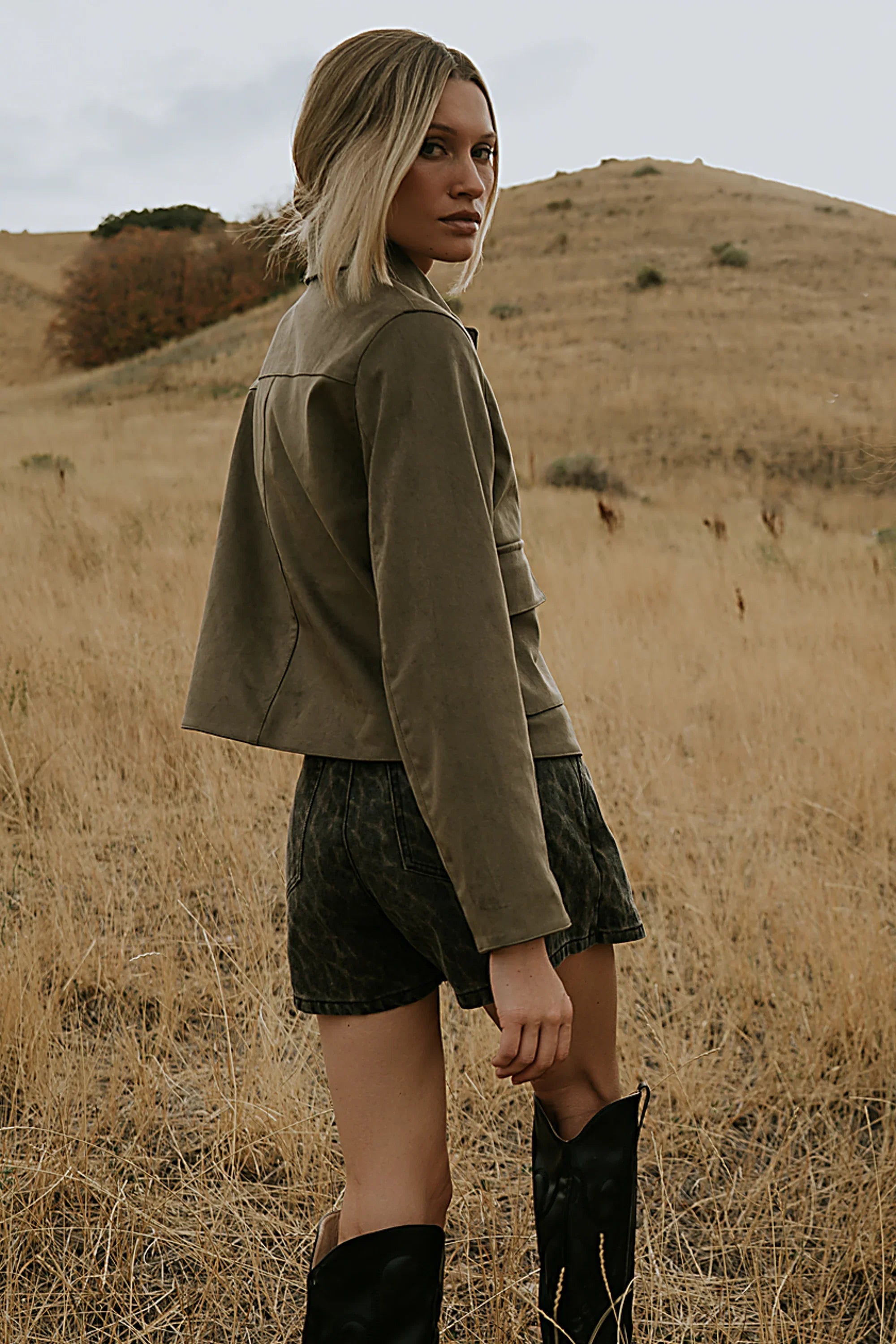 Luka Leopard Mini Skort FINAL SALE