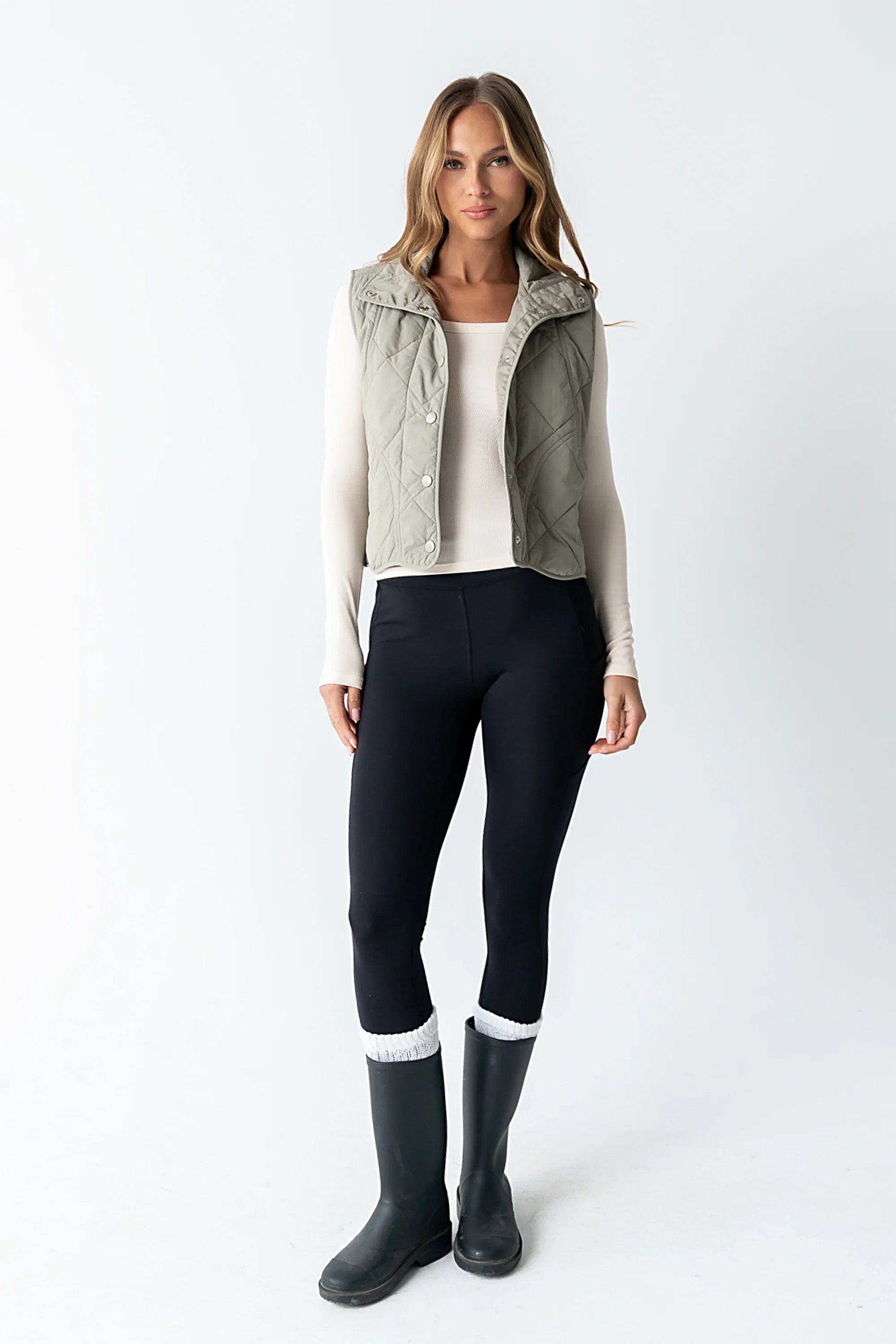 Weston Quilted Vest FINAL SALE