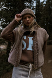 Julia Sherpa Vest FINAL SALE