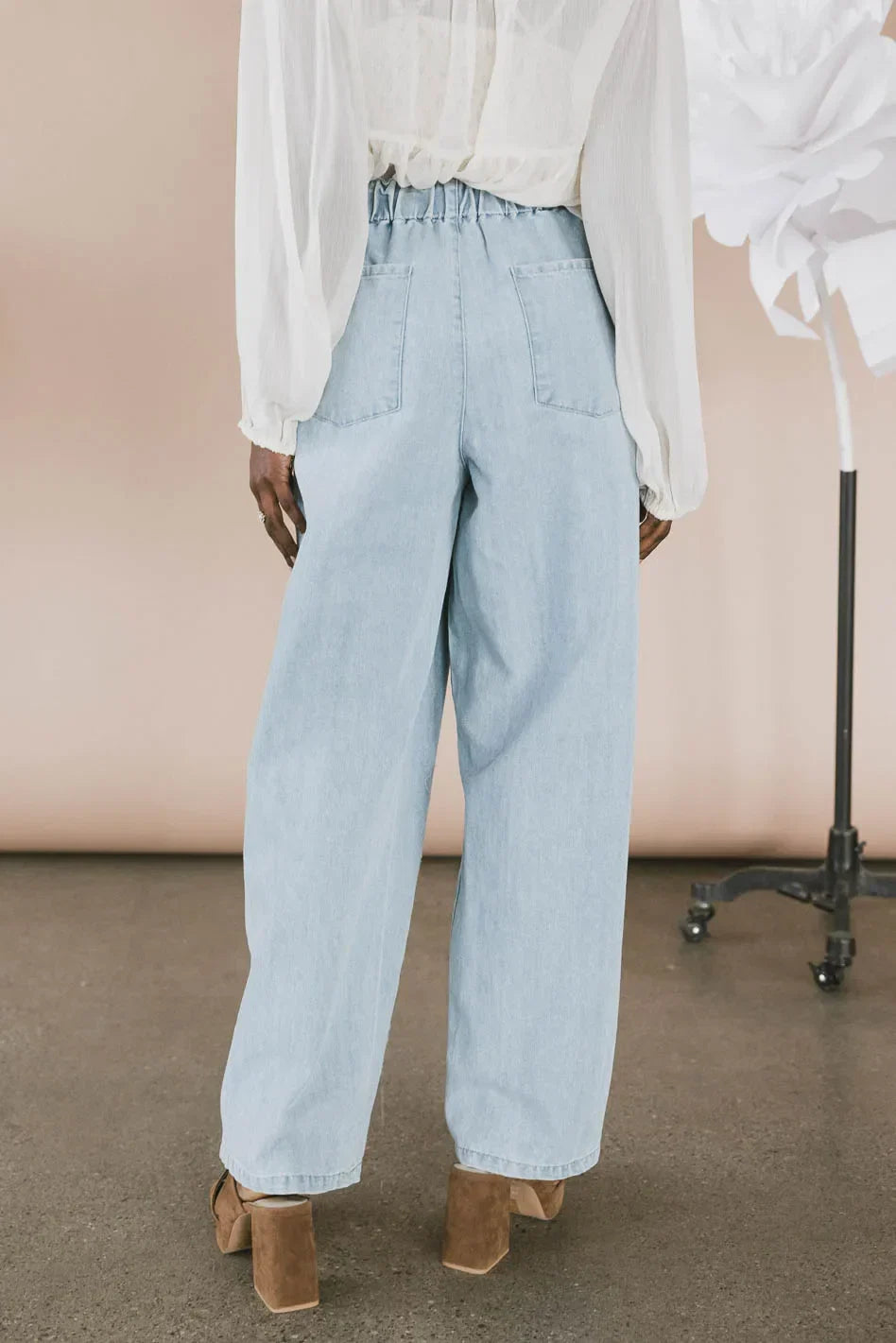 Callie Denim Pants FINAL SALE