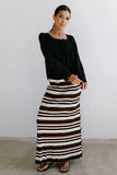 Anne Striped Maxi Skirt test product