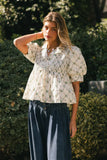 Denise Floral Blouse FINAL SALE