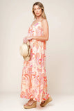 SECRET GARDEN MAXI DRESS PINK FINAL SALE