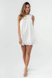 Peyton Embroidered Mini Dress