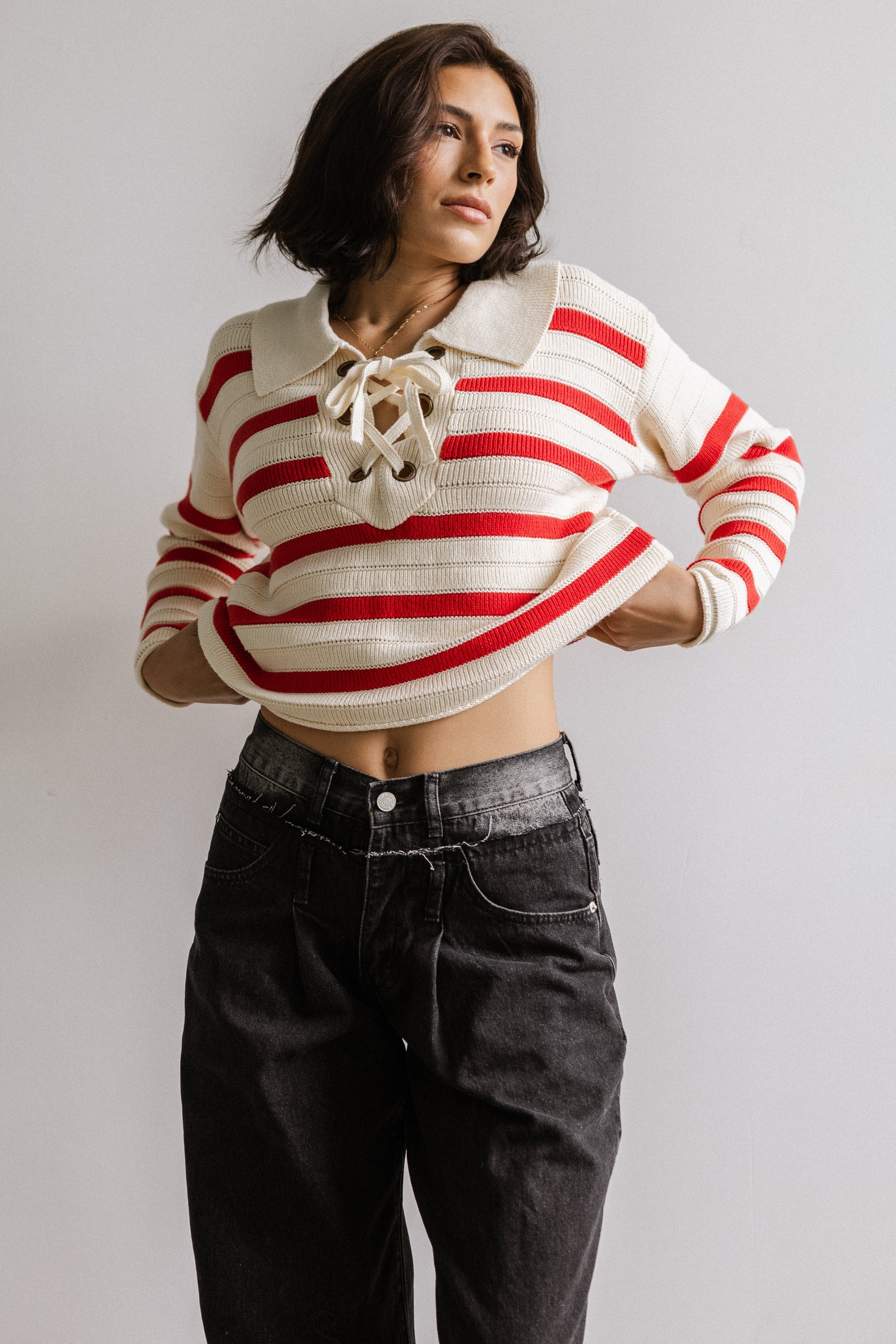 Mona Striped Sweater