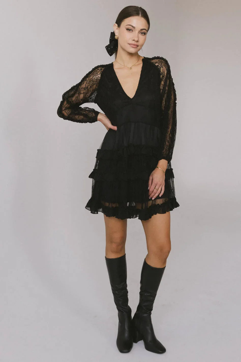 Andee Lace Mini Dress FINAL SALE