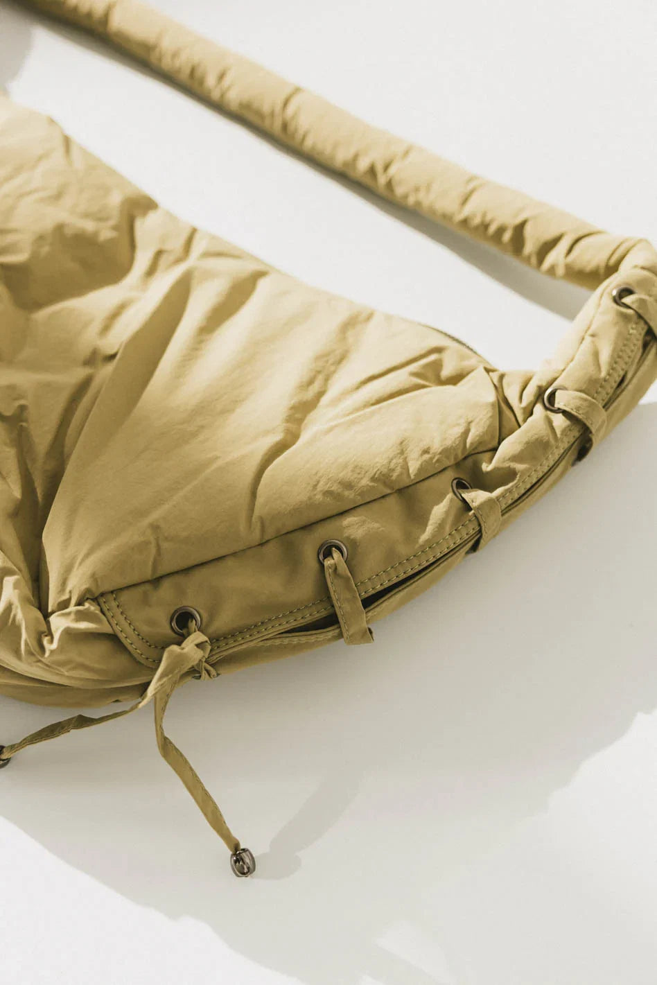 Luckie Puffer Bag in Sage FINAL SALE