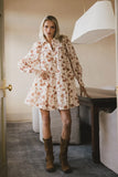 Parlor Floral Embroidered Mini Dress FINAL SALE