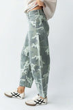 Maddison Camo Barrel Jeans FINAL SALE