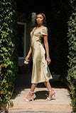 Austia Midi Dress in Green