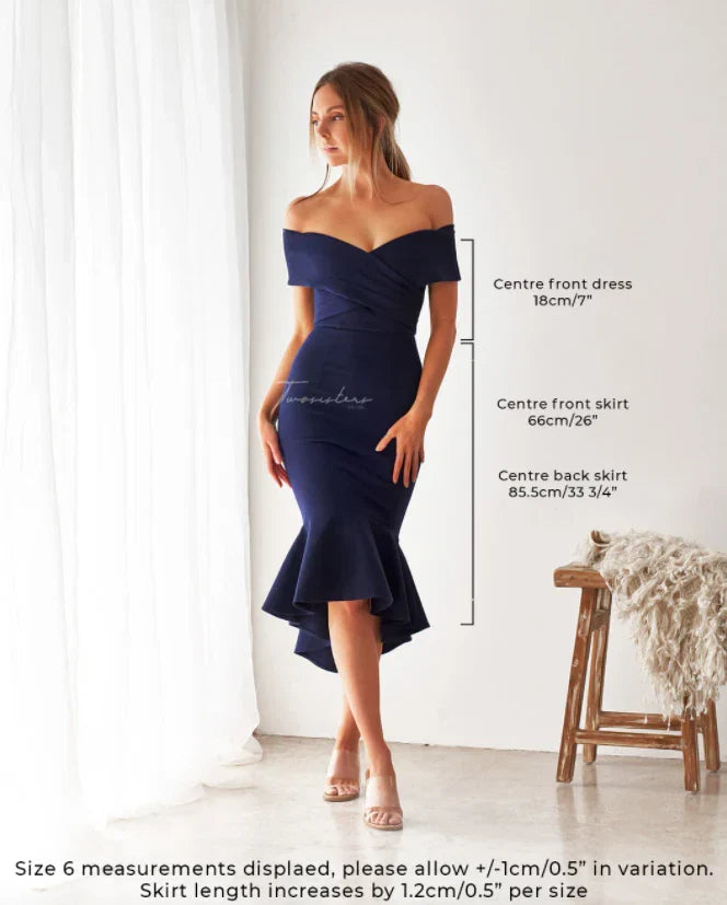 Brienne Dress NAVY