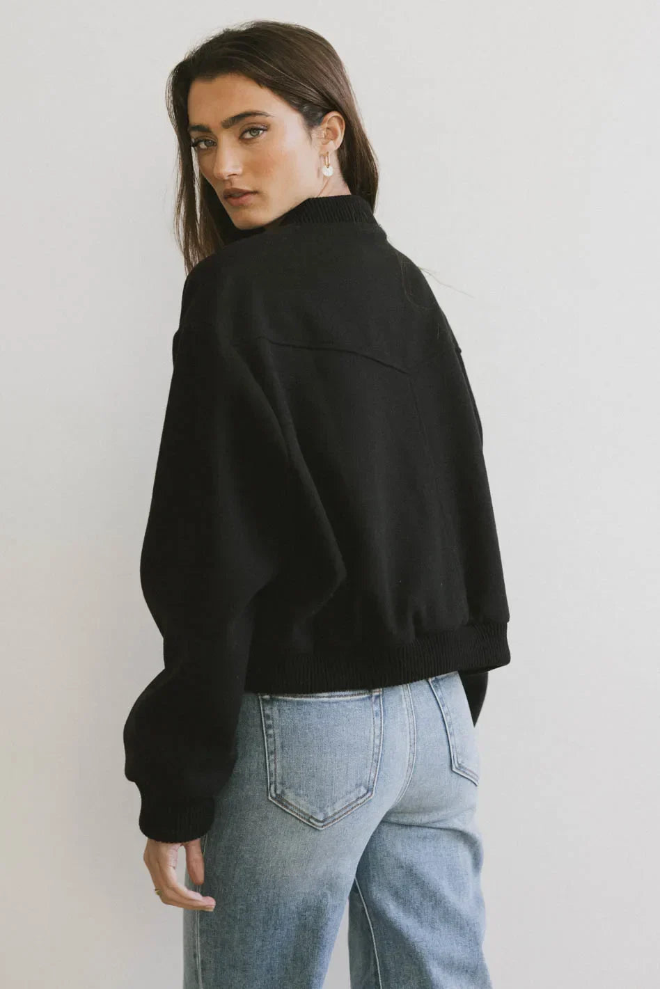 Molly Bomber Jacket in Black FINAL SALE