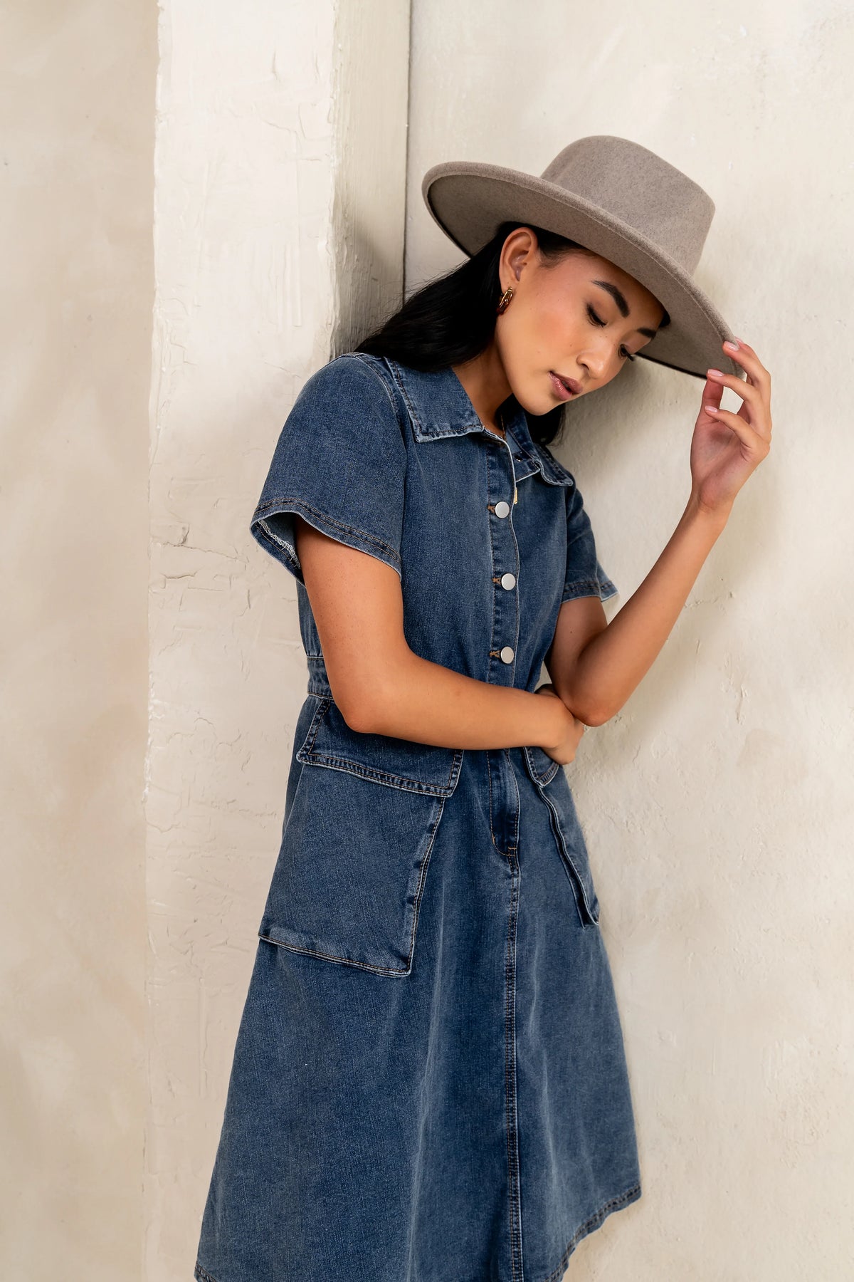 Jessie Denim Dress FINAL SALE