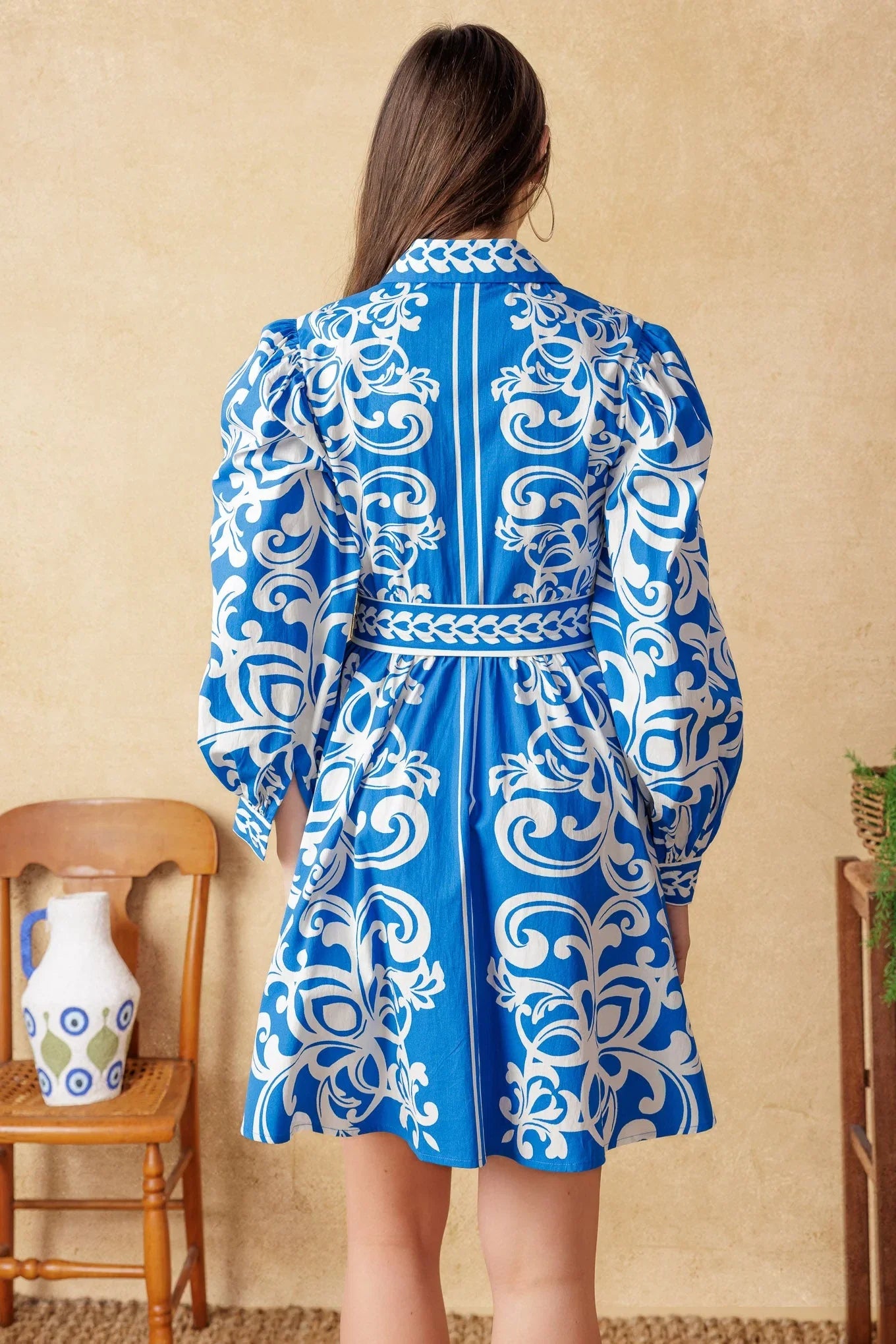 MOONSTONE DREAMS MINI DRESS BLUE