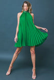 FIESTA FRIDAY PLEATED MINI DRESS