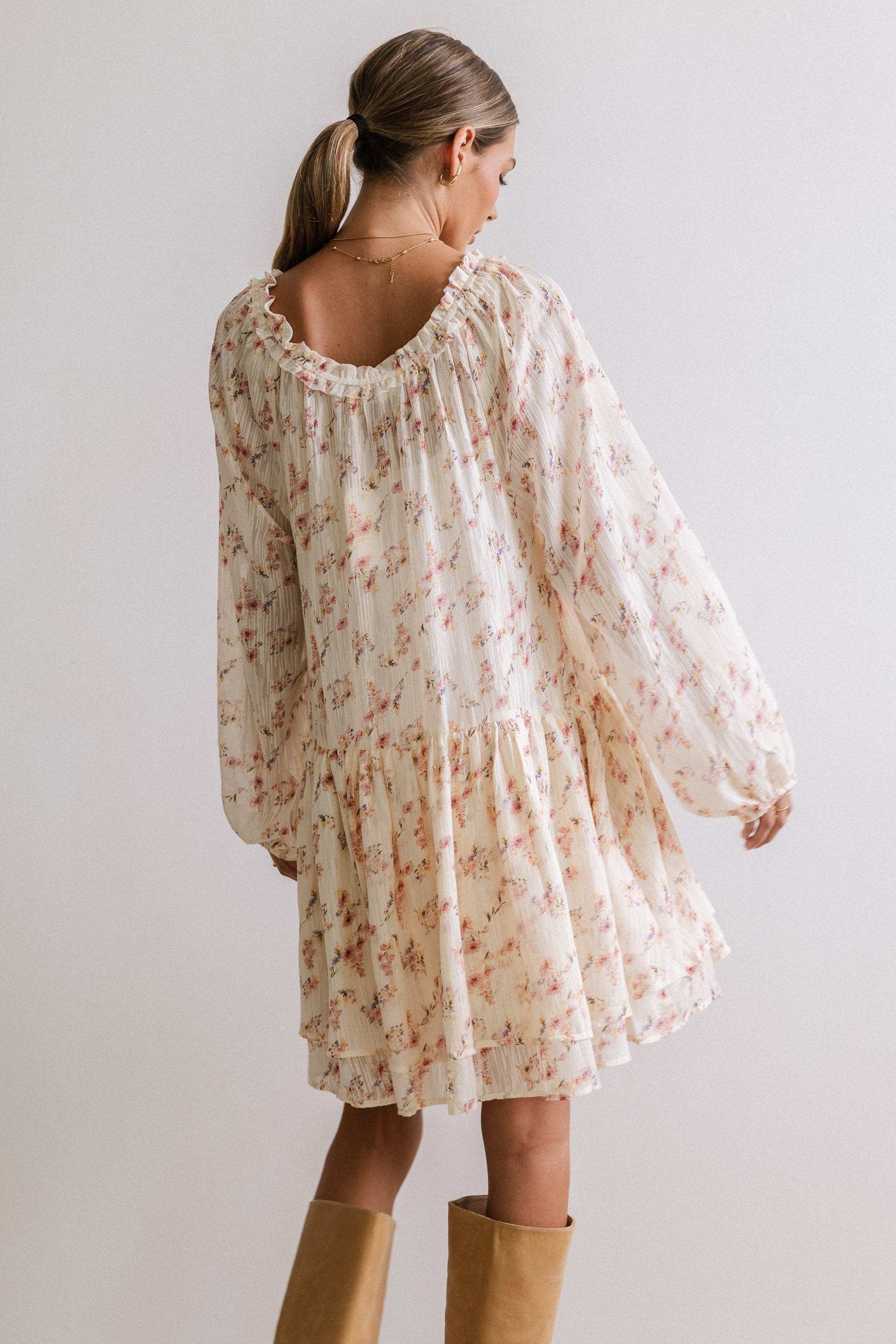 Tallie Floral Knee Length Dress FINAL SALE