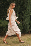 Inara Floral Midi Skirt FINAL SALE