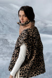 Pennie Leopard Sherpa Vest FINAL SALE